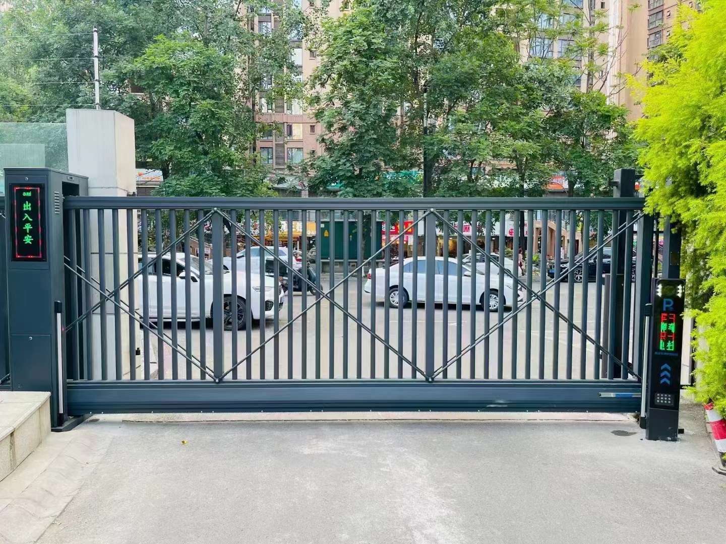 射阳县电动伸缩门